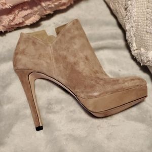 Suede Booties